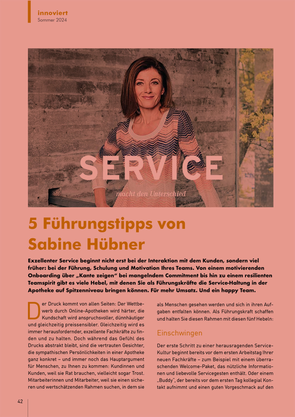 5 Führungstipps von Sabine Hübner - Phoenix Print